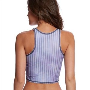 Teeki starbird sports bra, mermaid size small